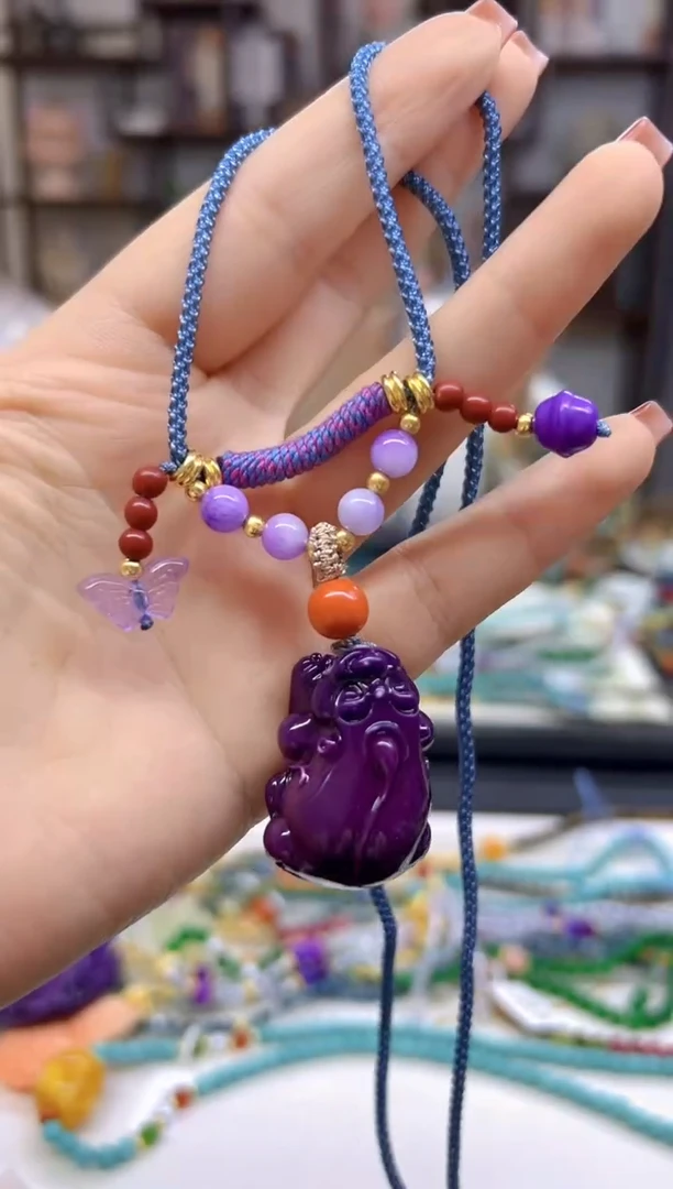 【闪购商品】苏纪石（舒俱来）颈饰未镶嵌X326