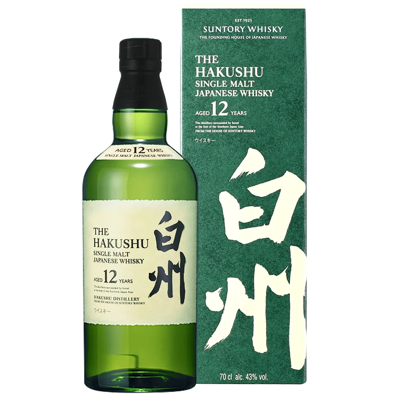 THE Hakushu 白州12年单一麦芽日本威士忌 700ml