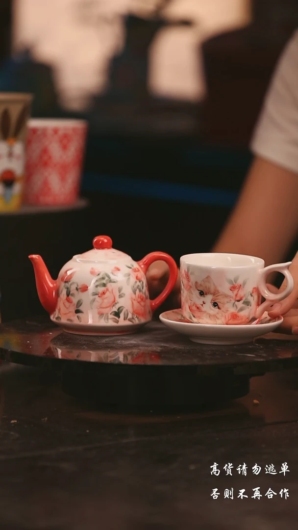 陶瓷景德镇可爱设计师款陶瓷