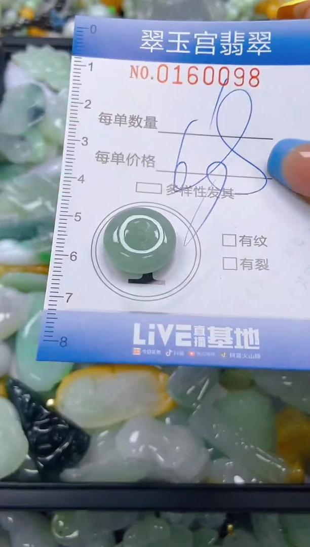 翡翠未镶嵌颈饰闪购0160098