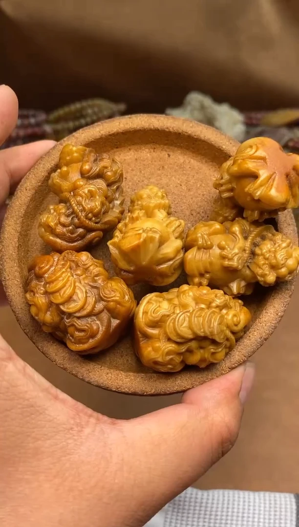 其他鹿骨P787-鹿角雕刻貔貅