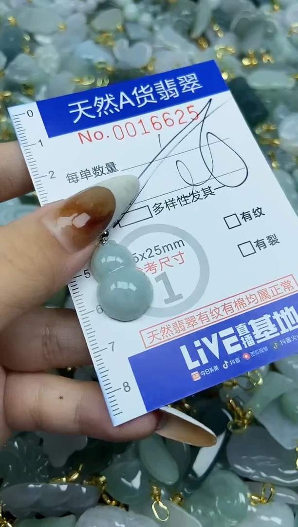 【闪购商品】翡翠颈饰未镶嵌天然A货翡翠