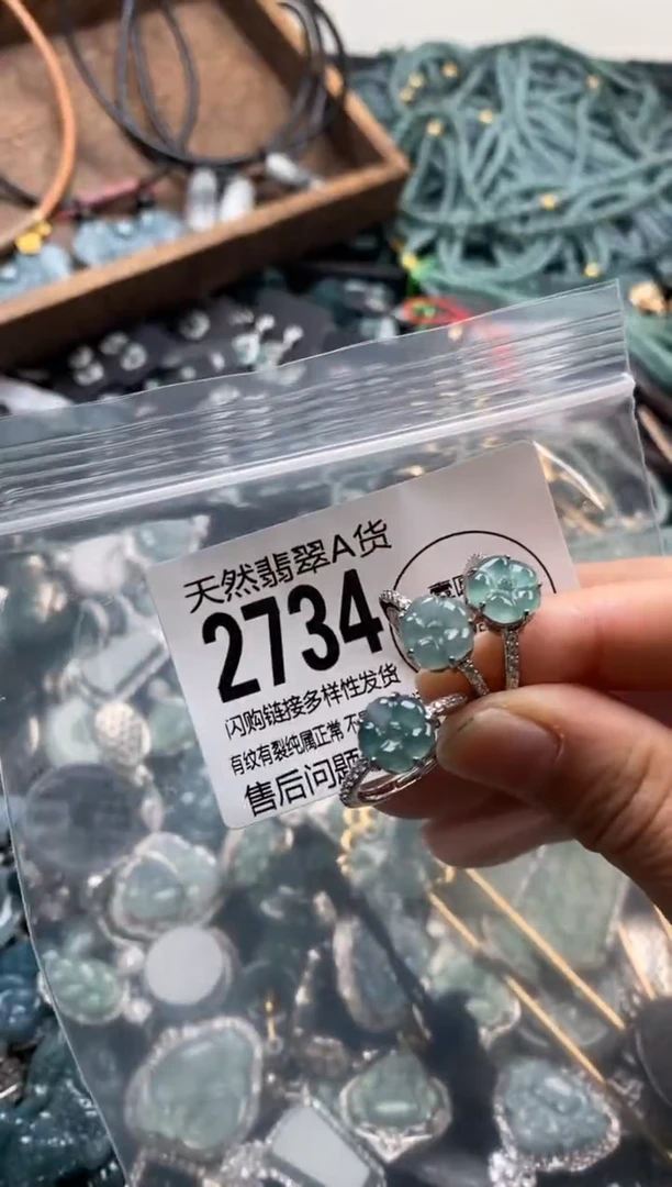 【闪购商品】翡翠颈饰未镶嵌多样性发其一2734