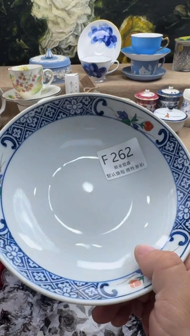 瓷片钟**三瓷片    F262