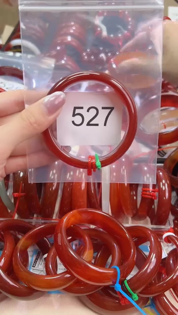 手镯玛瑙/玉髓未镶嵌55+圈口*527