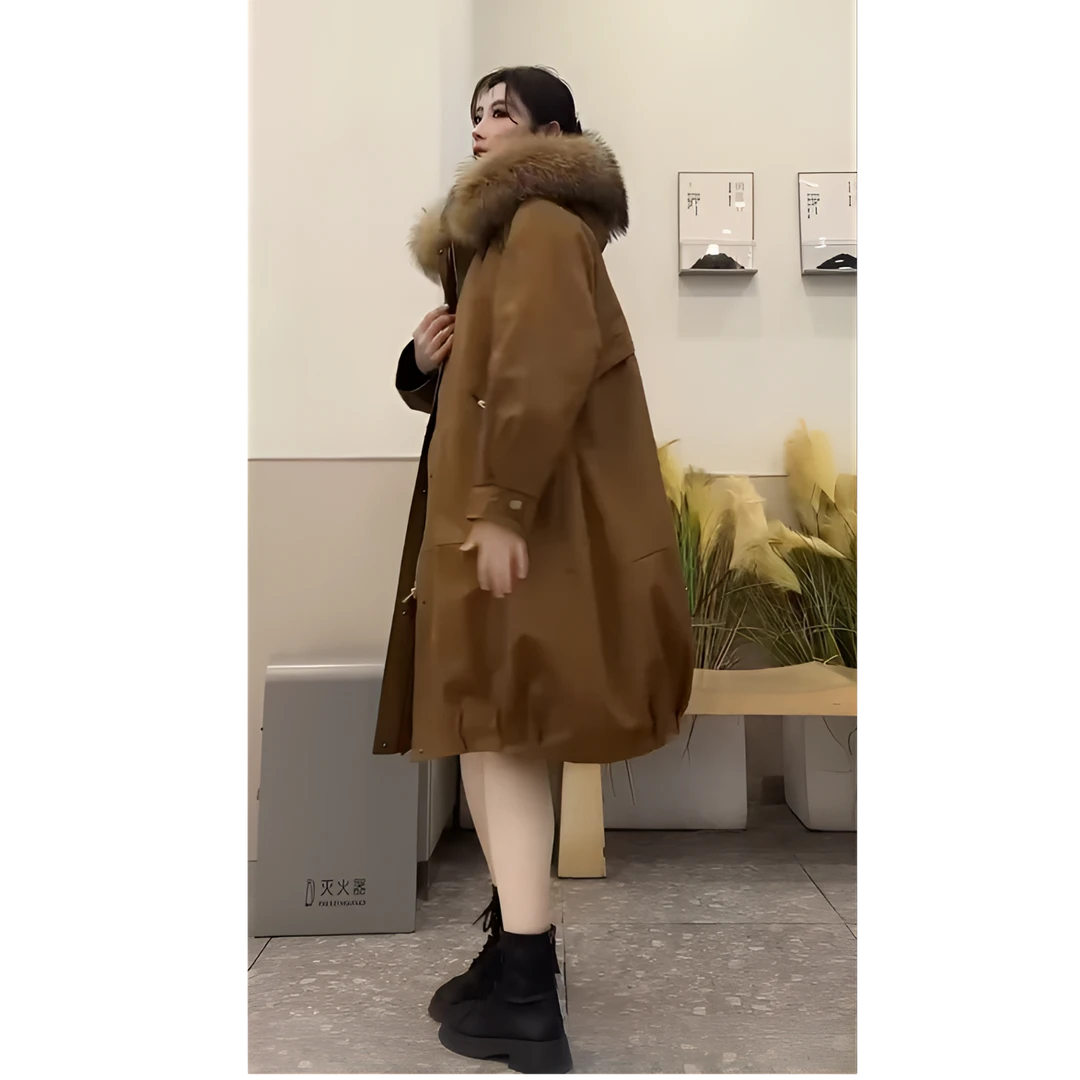 2024年新款时尚女士长款外套