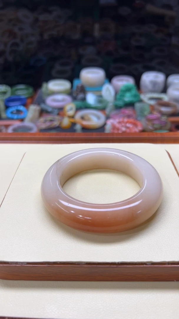 未镶嵌手镯石英质玉珠***1252