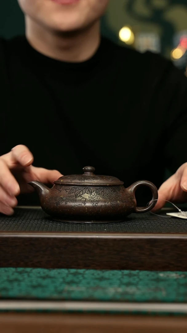 【闪购商品】紫砂茶壶宜兴原矿 手工 紫砂壶容量240CC