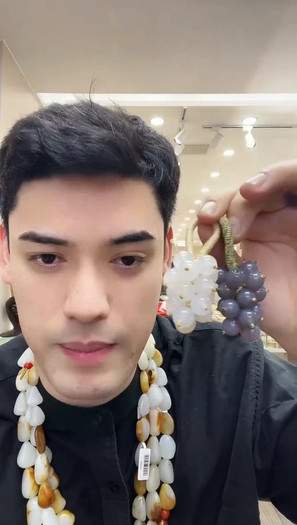 未镶嵌颈饰玛瑙/玉髓小艾多样性发货拍一发一