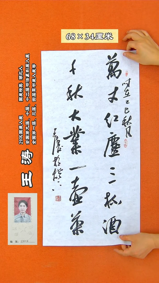 书法155D王涛书法作品