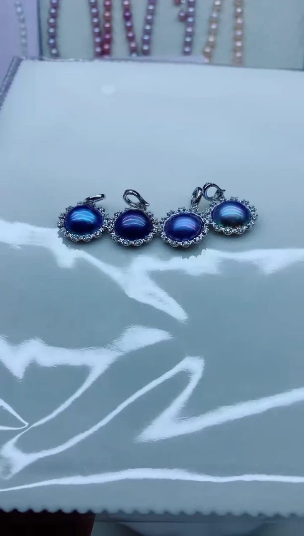 淡水珍珠未镶嵌吊坠(不含链)淡水珍珠吊坠多样性发其一