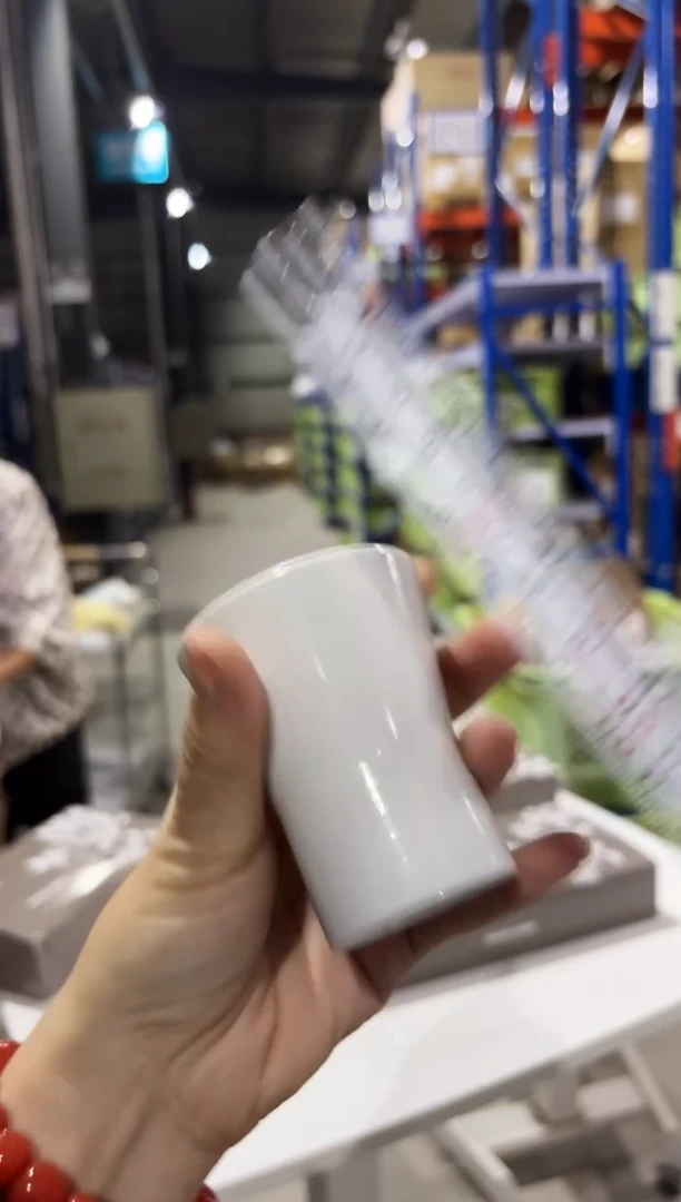 瓷（B）白山ミストホワイトミニカップ（B）白山ミストホワイトミニカップ