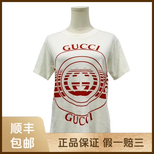 妃鱼/古驰/棉/T恤/95新/s零九一五