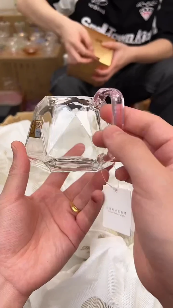 @@禾器晶彩璀璨茶海浅粉色