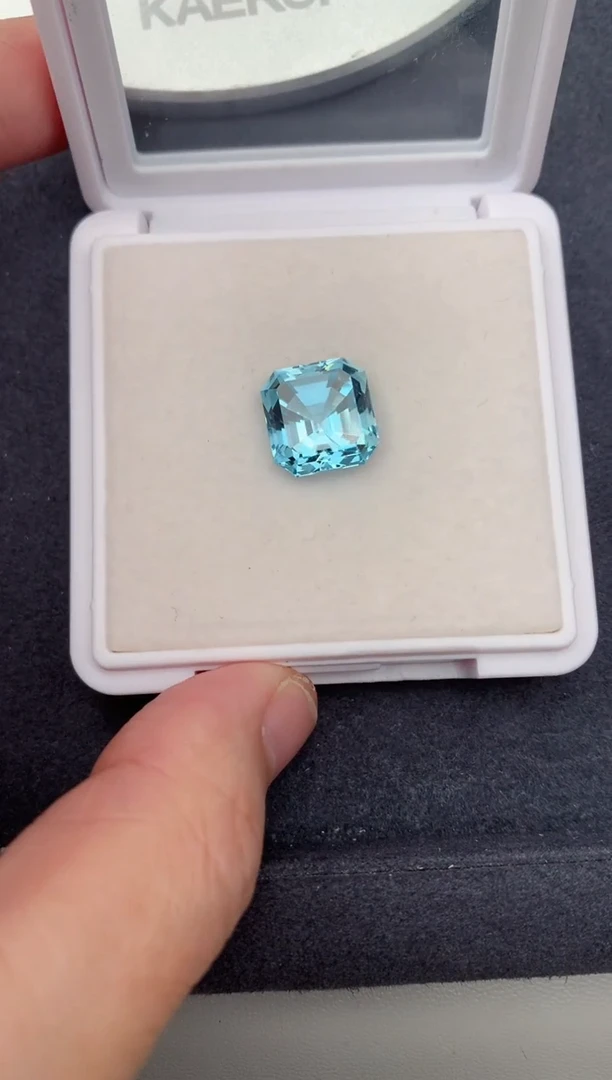 裸石海蓝宝石8ct海蓝宝   定制   BG