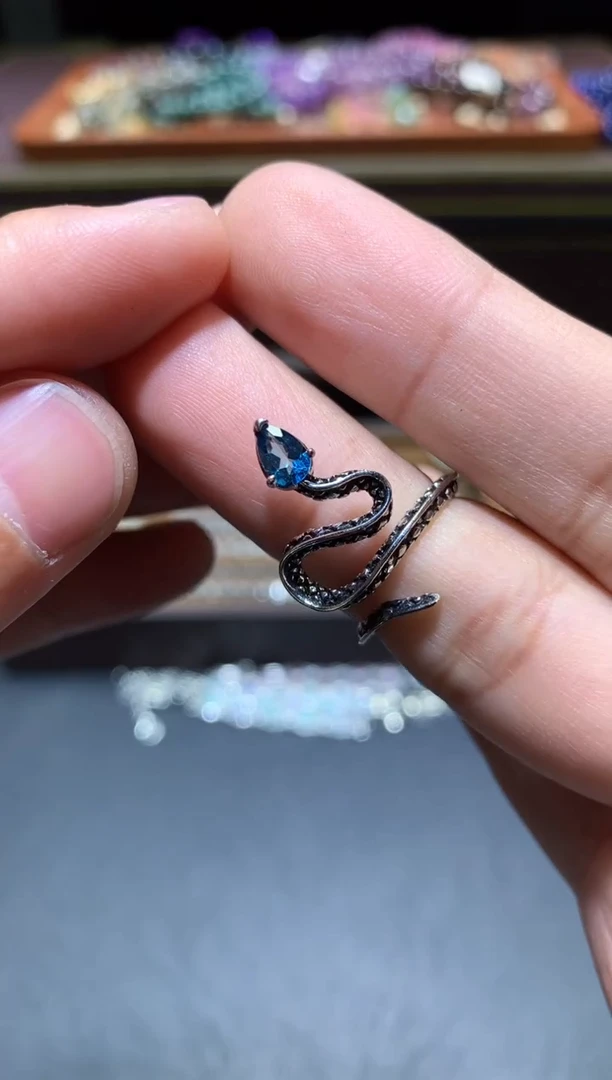 【闪购商品】托帕石戒指未镶嵌K11【多样性发其一】