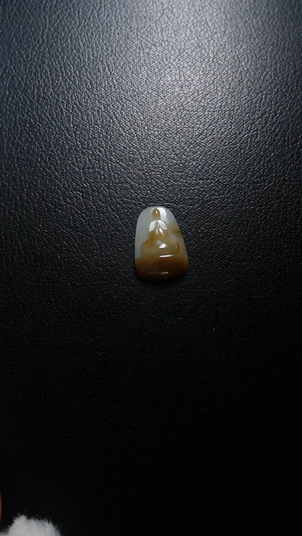 颈饰未镶嵌和田玉佛公