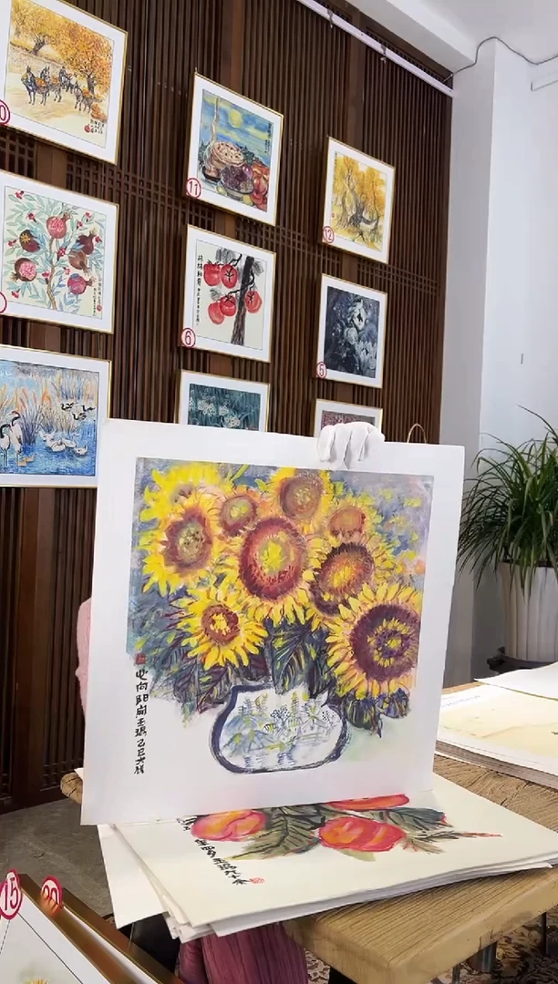 版画耿玉琨名章限量版画S
