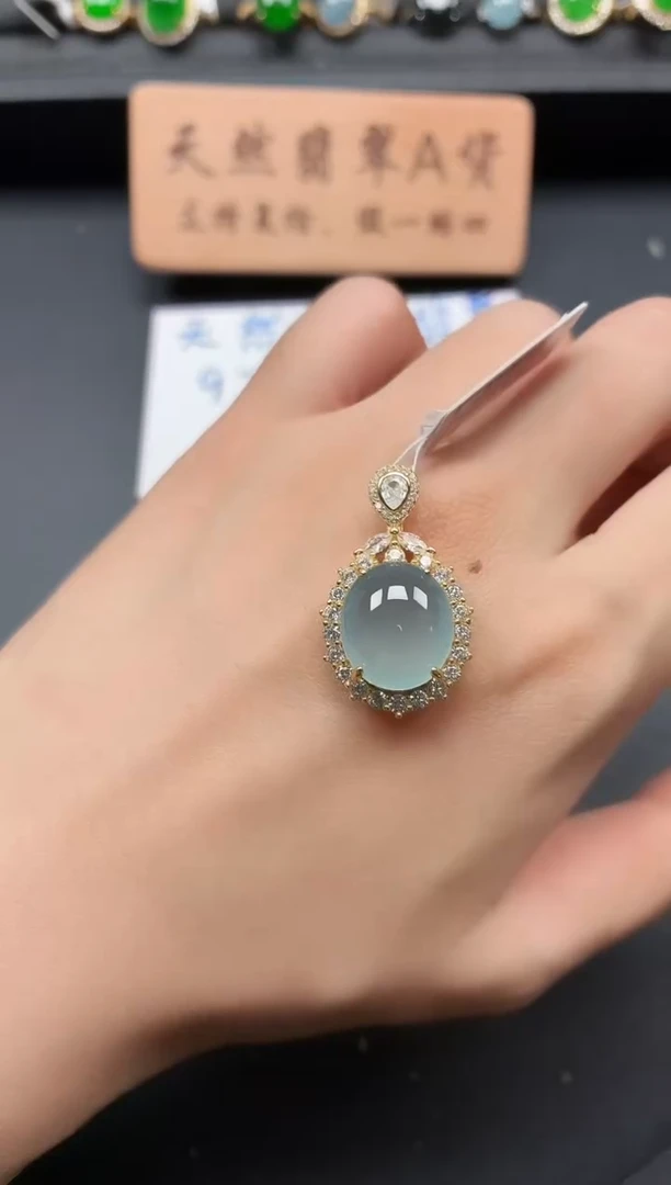 银S925镶嵌戒指翡翠1111