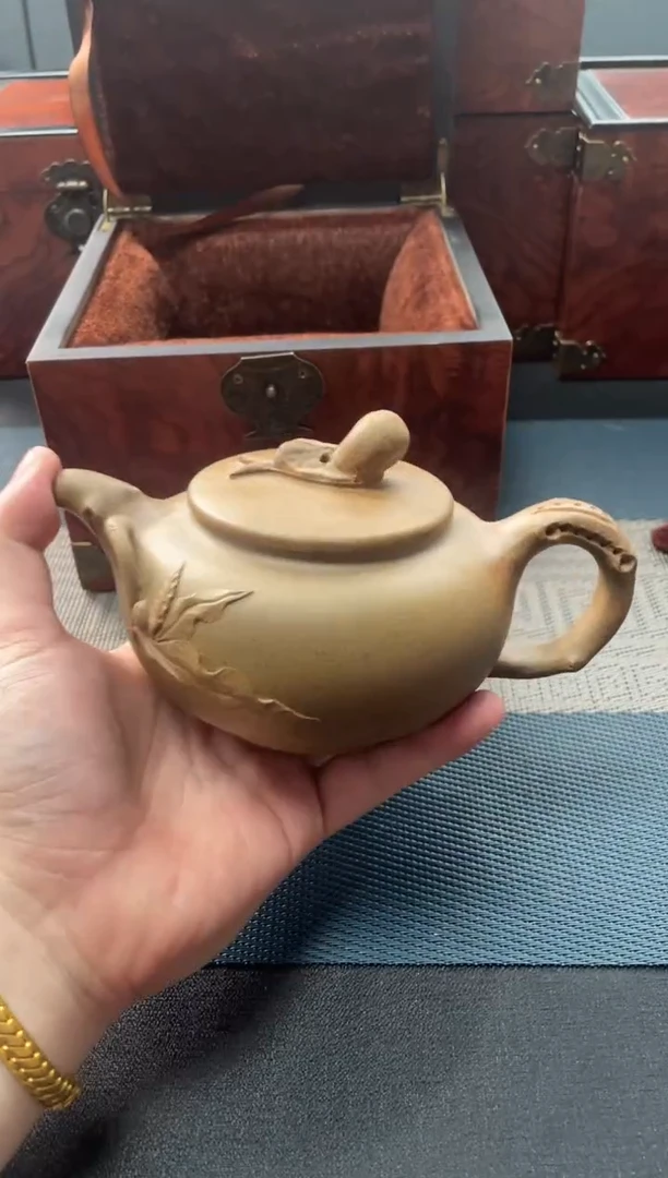 茶壶紫砂84 宜兴原矿紫砂