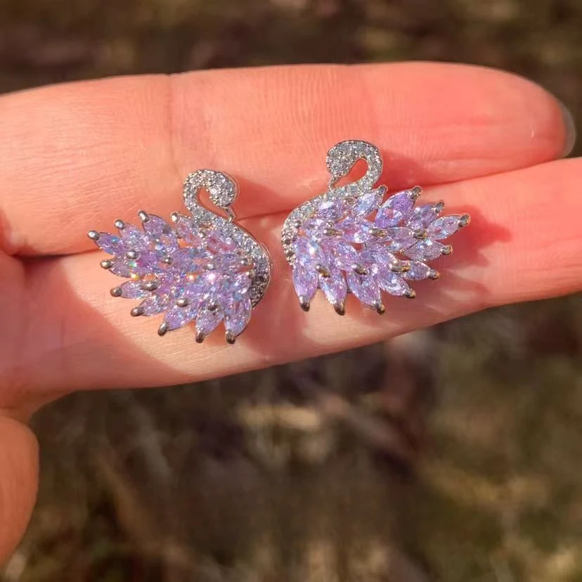 合金耳饰 小动物日韩浅女耳环首饰耳饰N3145