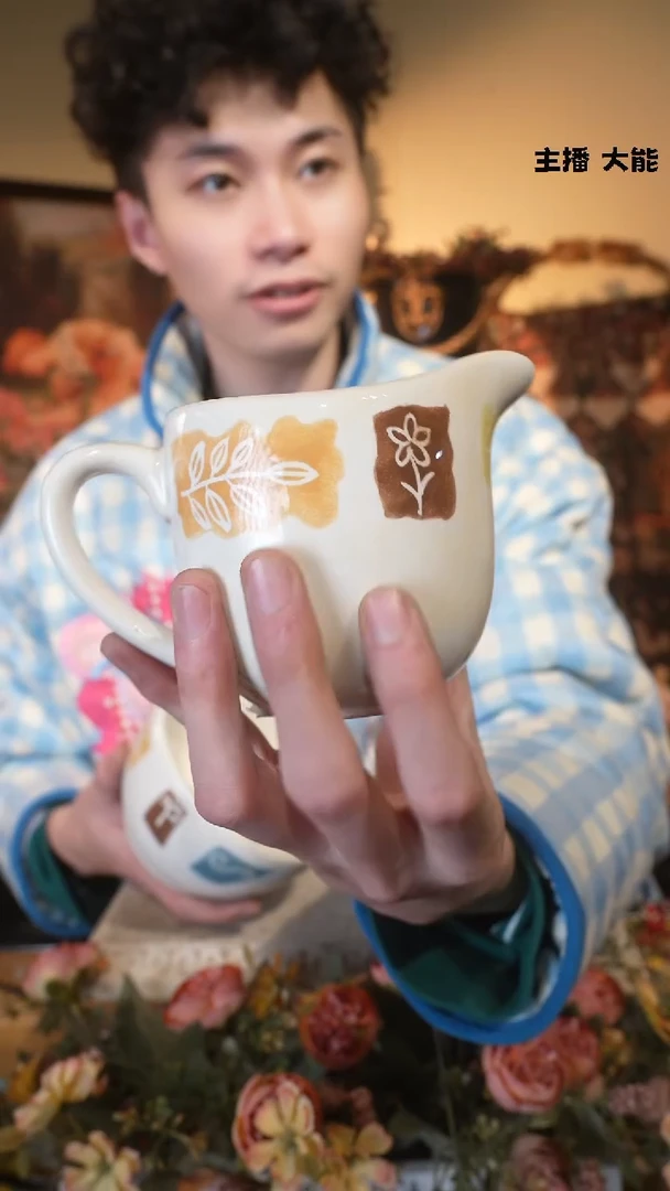 【闪购商品】默认微瑕高端树脂陶瓷摆件W477