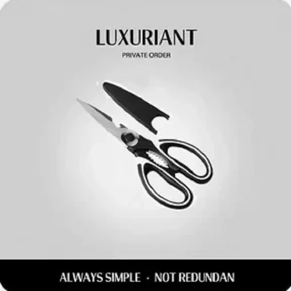 不锈钢家用剪多功能厨房剪强力鸡骨剪食物辅食剪刀烤肉剪鸡骨剪