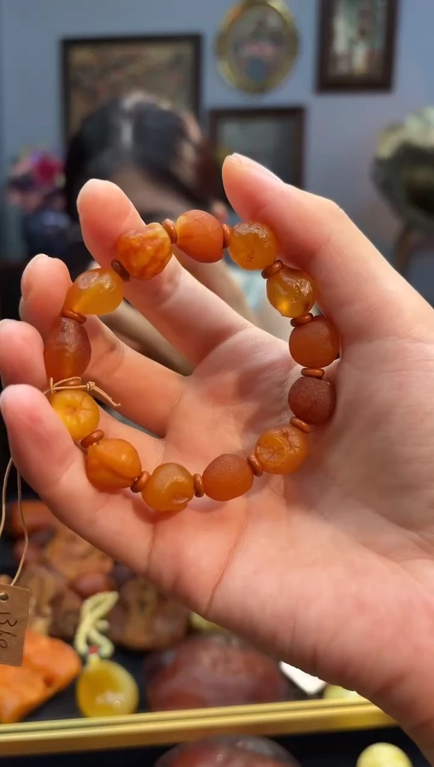 手串琥珀未镶嵌手串