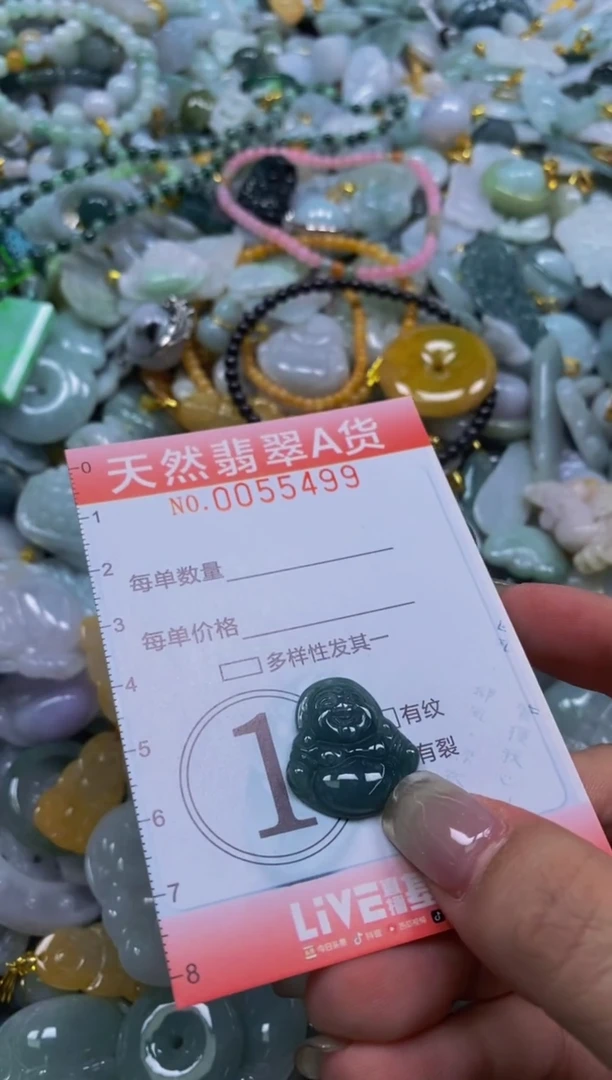 翡翠未镶嵌颈饰闪购0055499