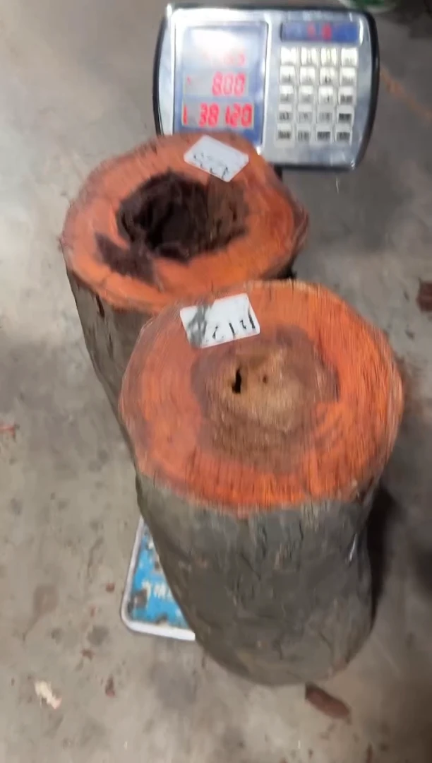 紫檀木类端景台三***r赞比亚血檀非洲紫檀