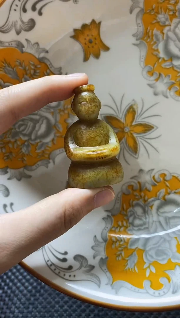瓷片瓷片 瓷器 摆件 1个