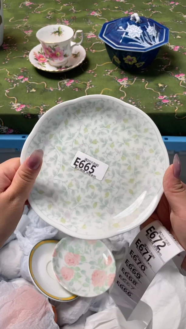 瓷片瓷器瓷器E665