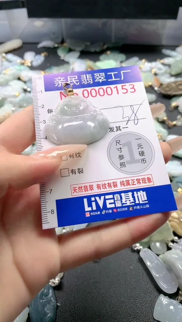 【闪购商品】翡翠吊坠(不含链)未镶嵌153