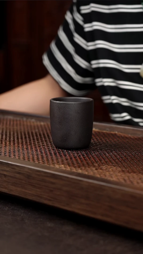 茶壶紫砂黑料高杯