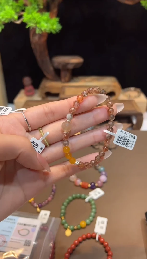 【闪购商品】水晶手链未镶嵌手饰@@F4745