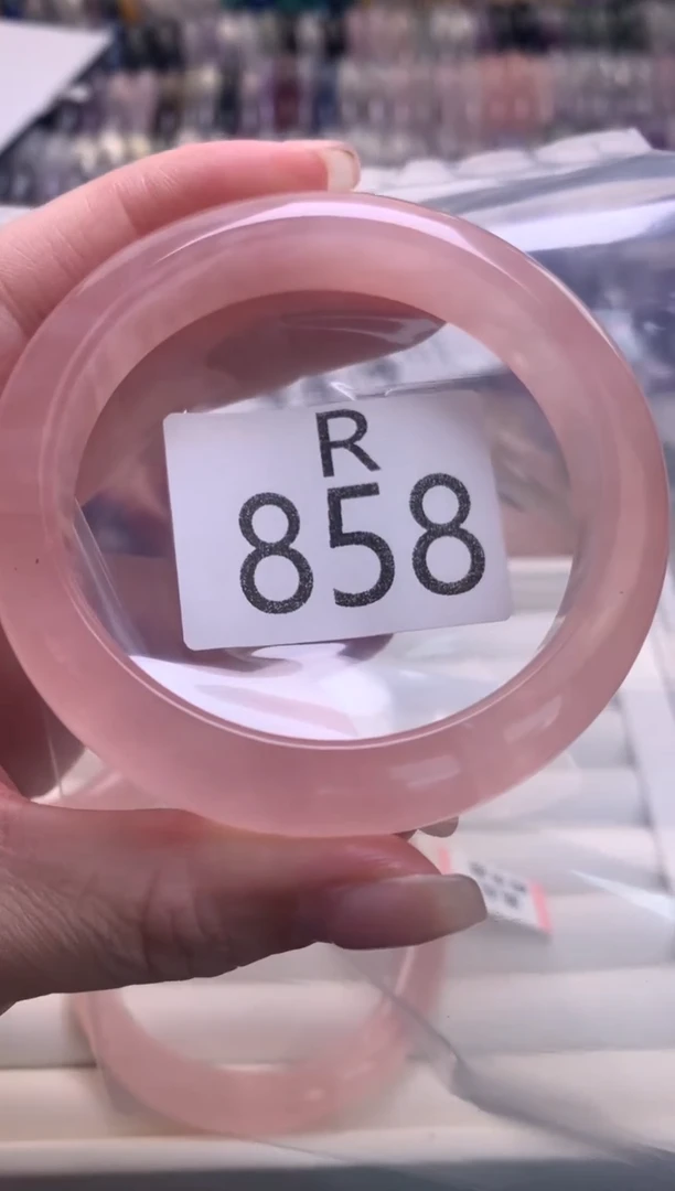 水晶珠宝半成品未镶嵌水晶手镯858-57
