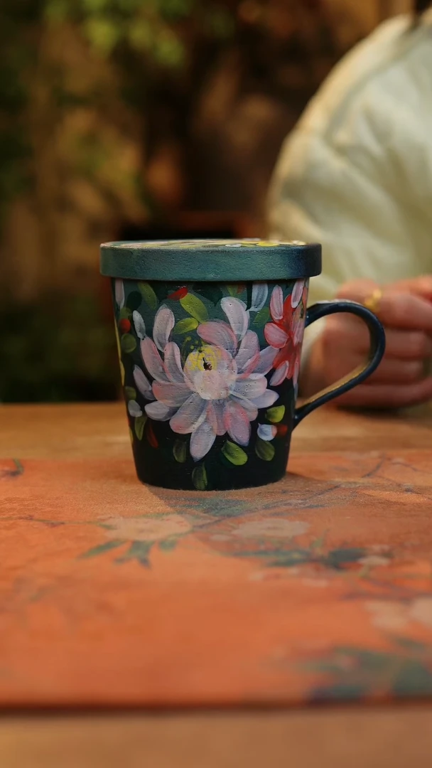 【闪购商品】瓷片1452景德镇手工手绘釉下彩高温瓷