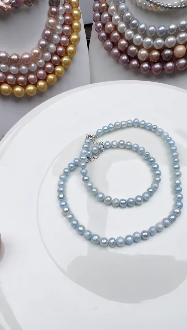 【闪购商品】淡水珍珠颈饰未镶嵌1