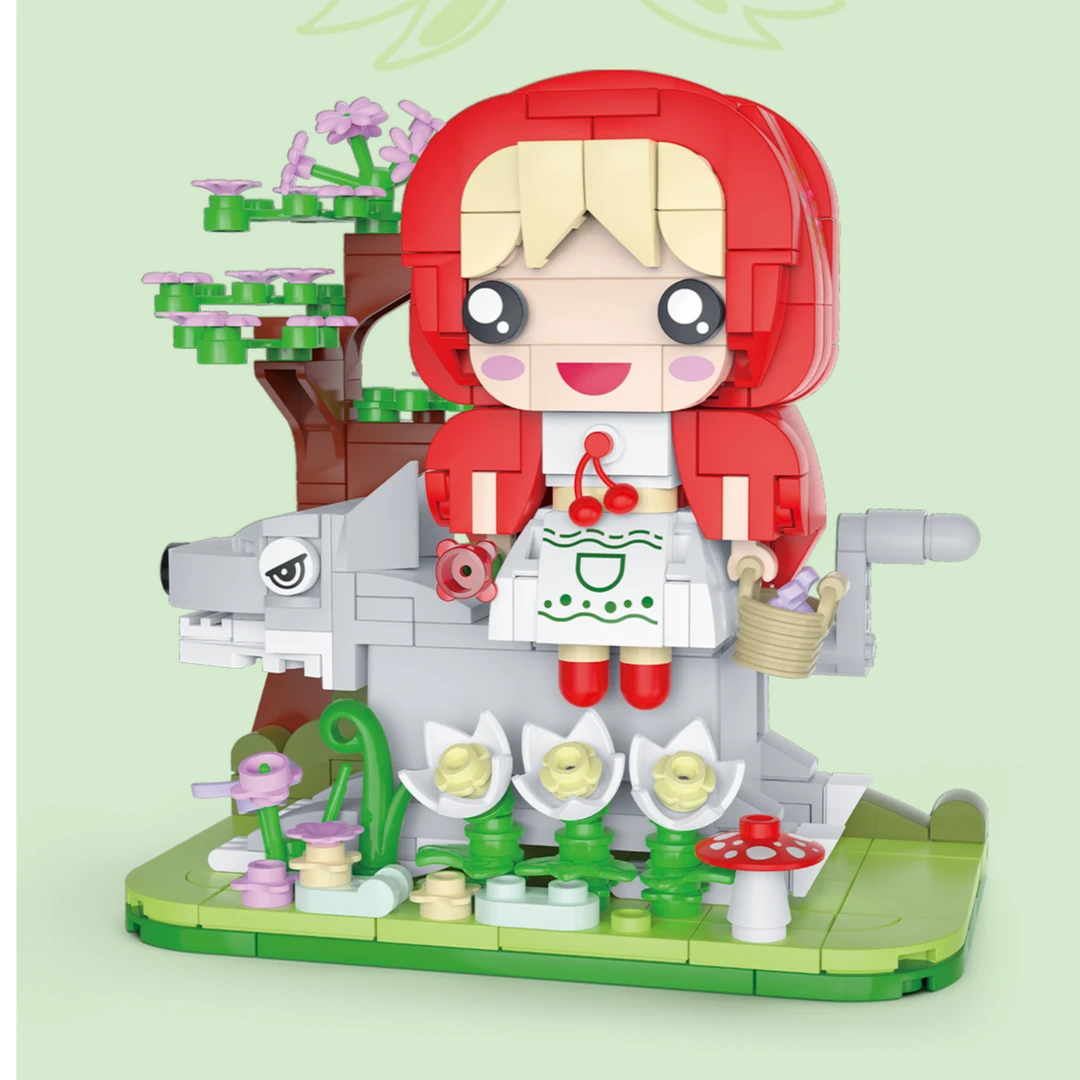 开度「平替好物」童话奇境音乐盒积木解压diy拼装玩具摆件八音盒