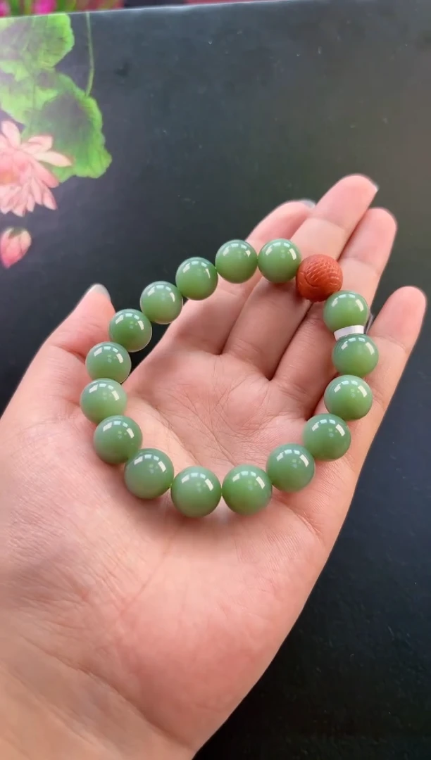 手串未镶嵌和田玉手串