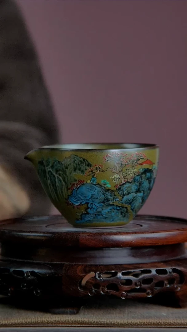 【闪购商品】景韵堂仿清茶叶末釉