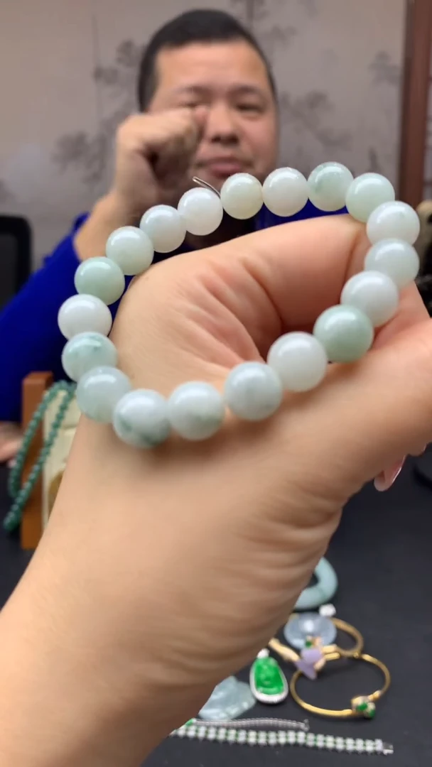 【闪购商品】翡翠手串未镶嵌45-天然翡翠
