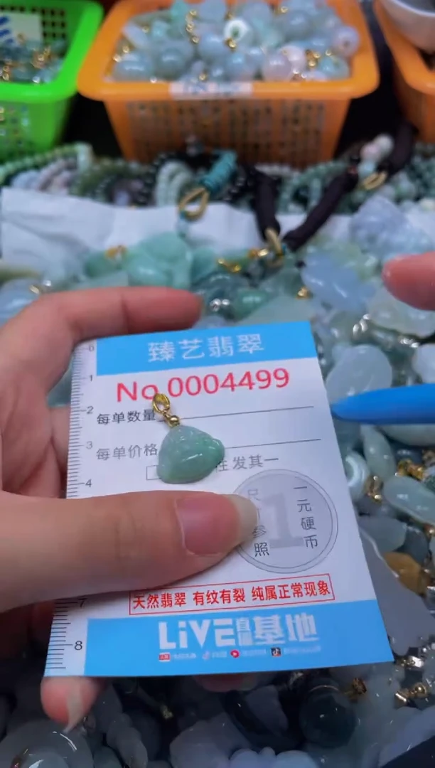 颈饰未镶嵌翡翠4499