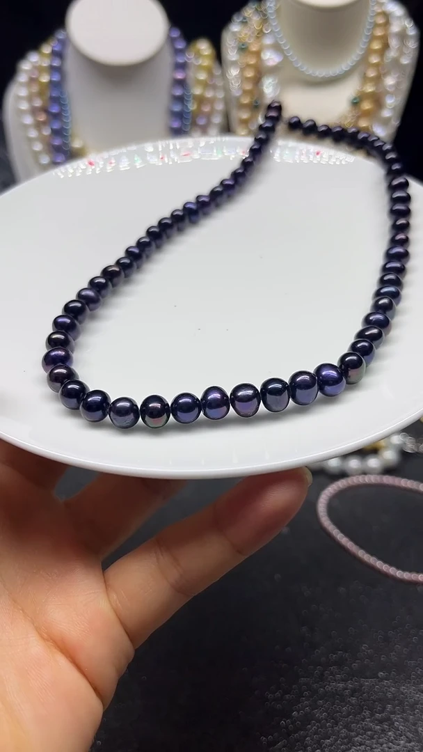 颈饰未镶嵌淡水珍珠多人