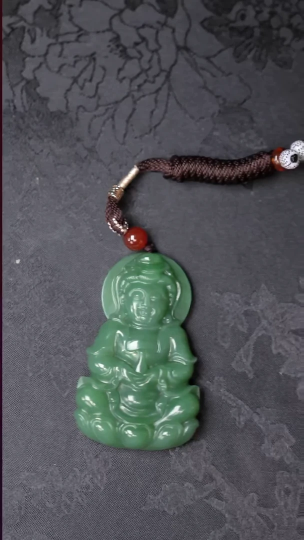 未镶嵌和田玉（碧玉）挂件工厂抛货 不退不换 多样性发其1