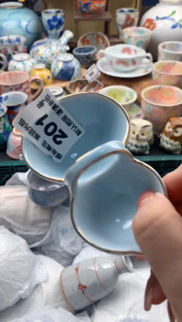 瓷片幸**乐201  号九姑娘工艺品瓷器