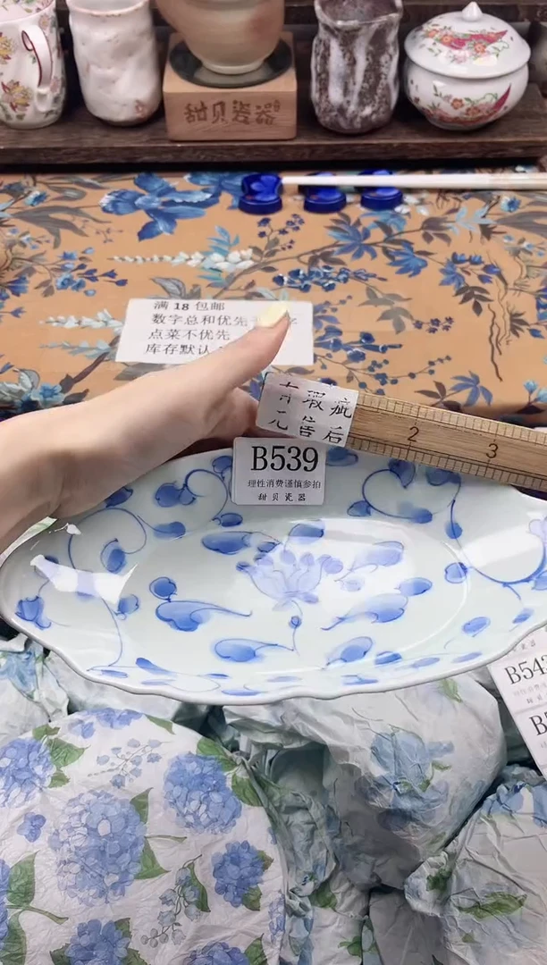 瓷片秋*                B539