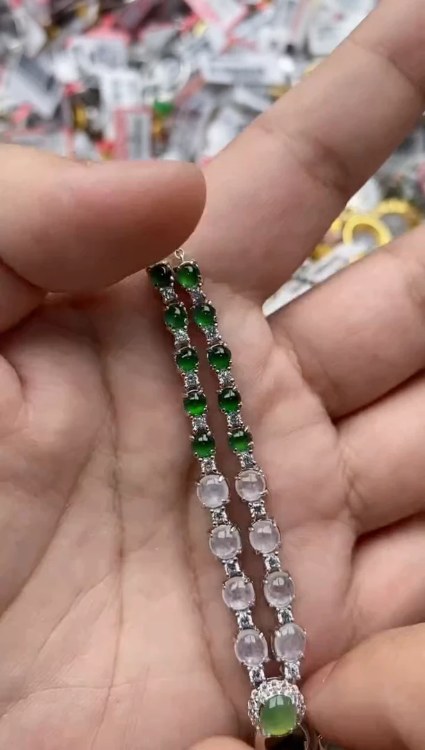 【闪购商品】翡翠戒指银S925镶嵌55555---6+++