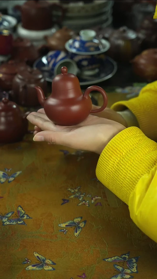 炸茶具 天冷了 围炉煮茶中~~