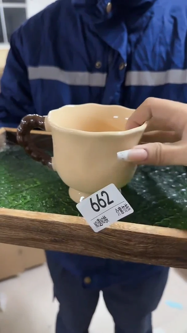 陶瓷手柄款微瑕四单包邮662